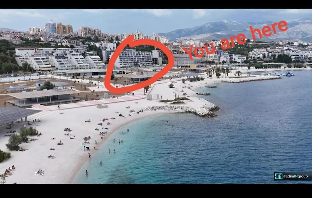 Split Znjan Sea View Apartment 2&2 Guest